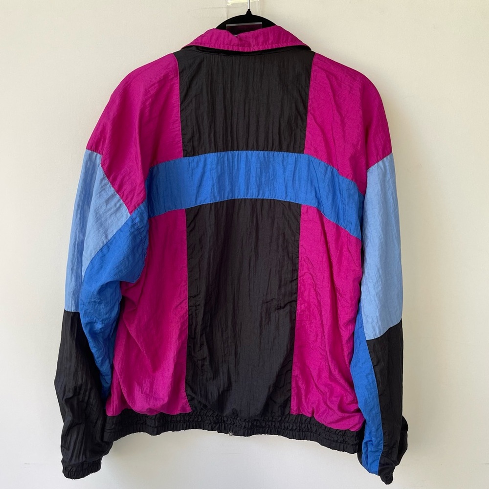 Vintage JCPenny 90s USA Olympics Colorblock Windbreaker Jacket size medium - Picture 3 of 3